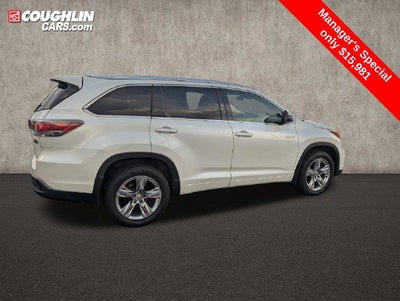 2015 Toyota Highlander Hybrid Limited Platinum