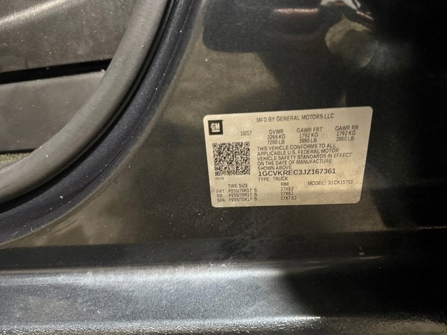 2018 Chevrolet Silverado 1500 LT