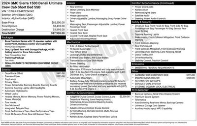 2024 GMC Sierra 1500 Denali Ultimate