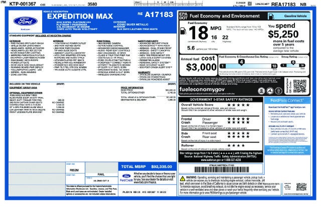 2024 Ford Expedition Max Platinum