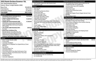 2022 Buick Enclave Essence