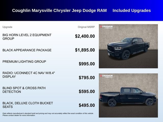 2019 RAM 1500 Big Horn/Lone Star