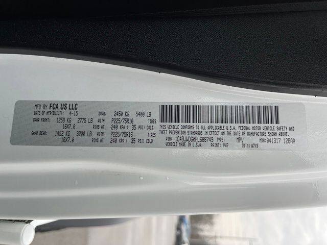 2015 Jeep Wrangler Unlimited Sport