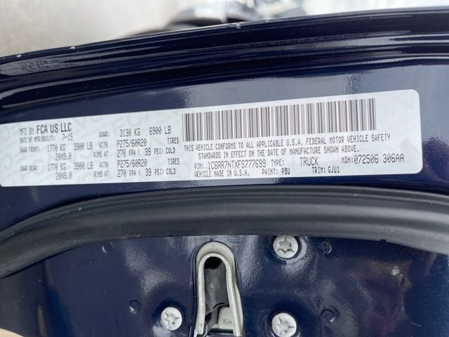 2015 RAM 1500 Laramie