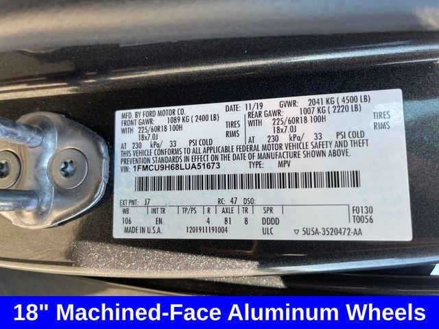 2020 Ford Escape SEL
