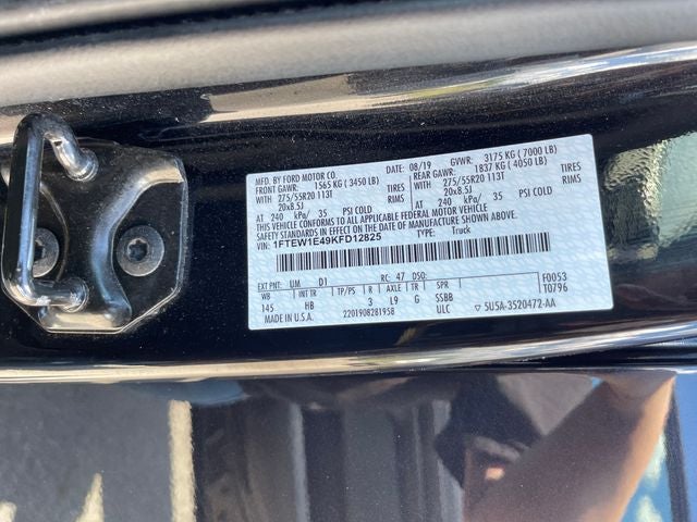 2019 Ford F-150 Lariat