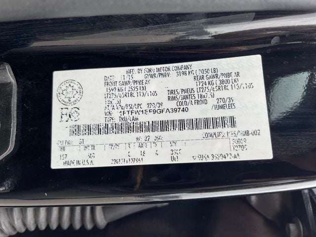 2016 Ford F-150 XLT