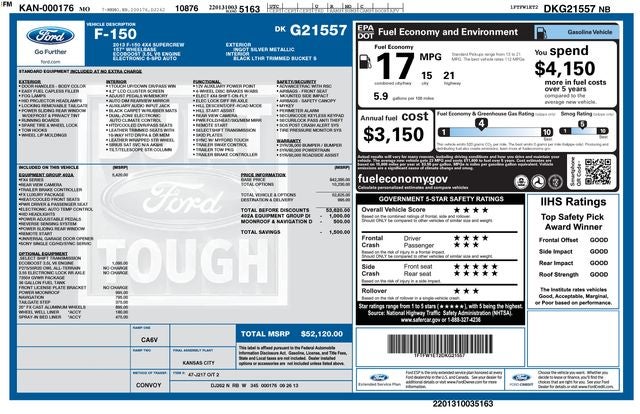 2013 Ford F-150 FX4