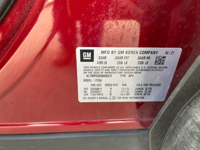 2022 Chevrolet TrailBlazer LT