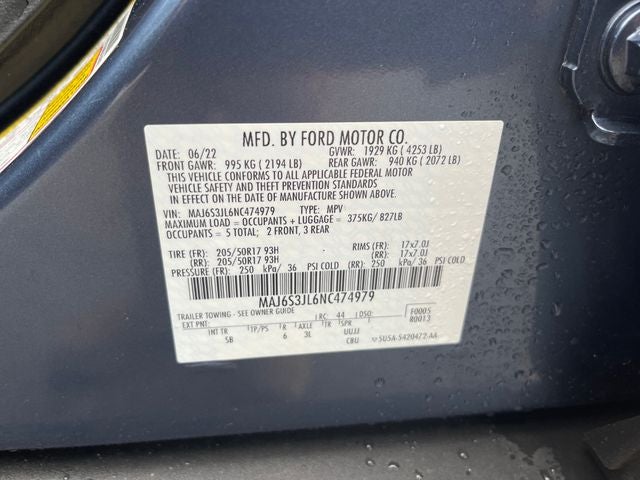2022 Ford EcoSport SES