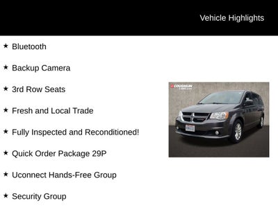 2018 Dodge Grand Caravan SXT