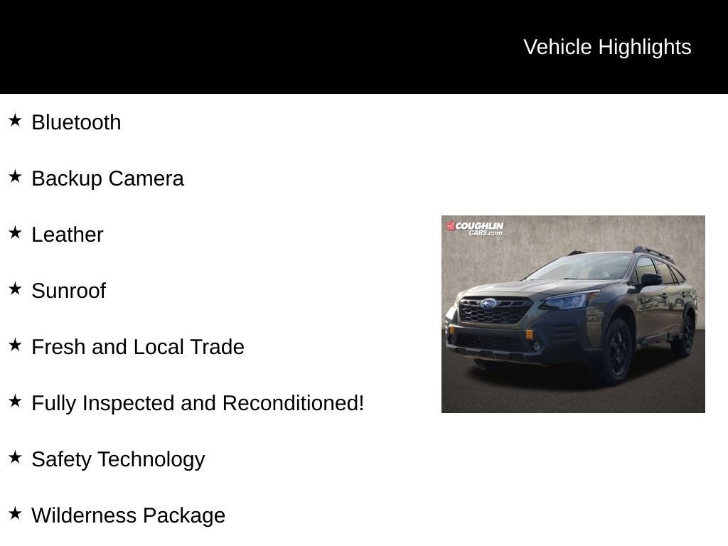 2022 Subaru Outback Wilderness