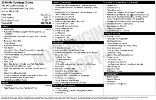 2026 Kia Sportage X-Line