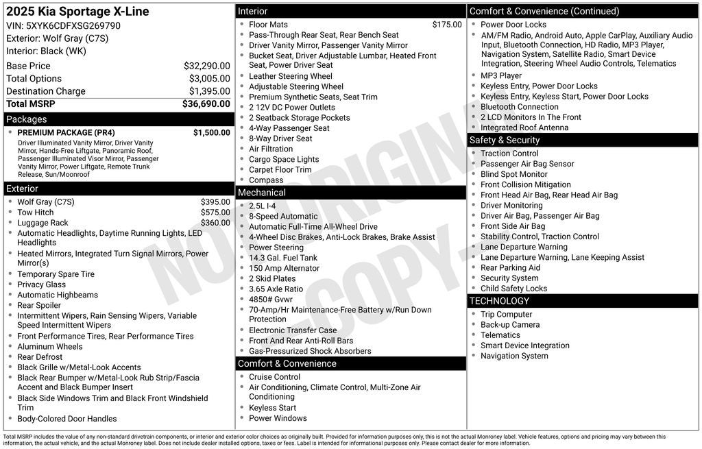 2025 Kia Sportage X-Line