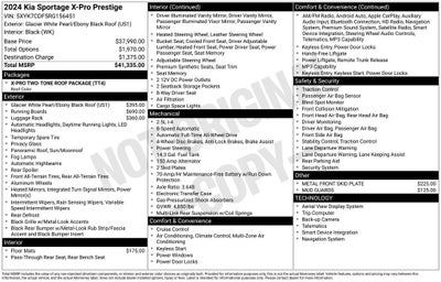2024 Kia Sportage X-Pro Prestige