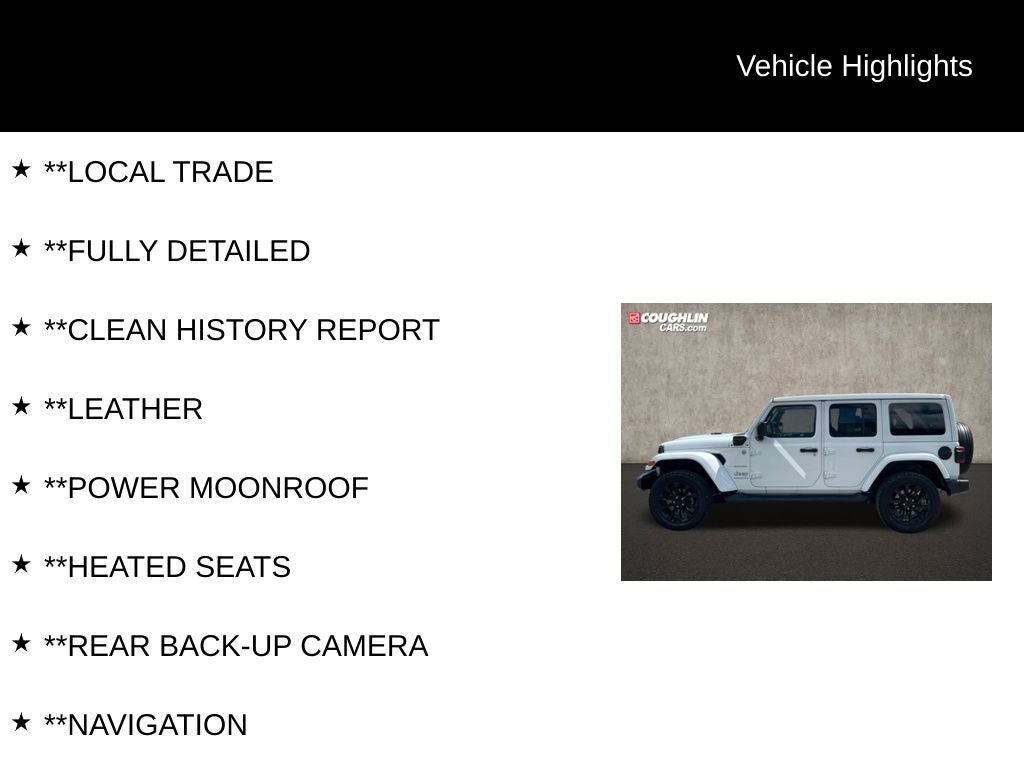 2023 Jeep Wrangler Sahara 4xe