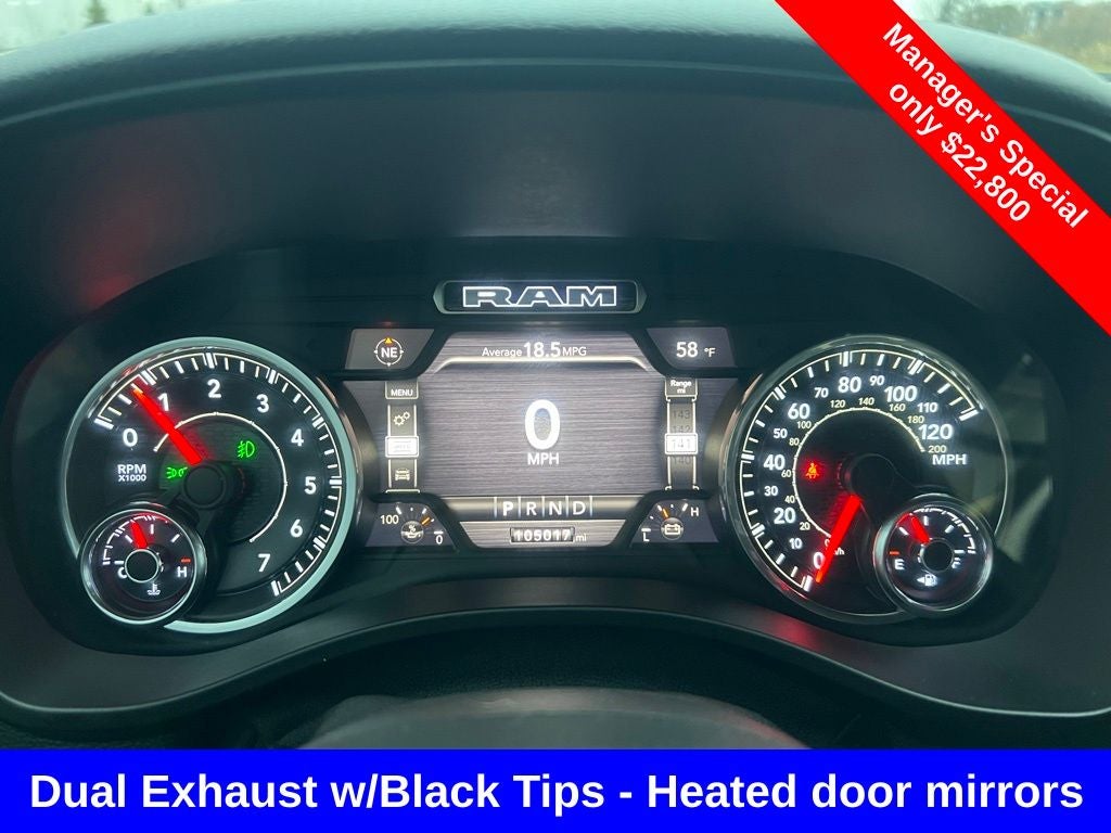 2020 RAM 1500 Big Horn/Lone Star Night Edition