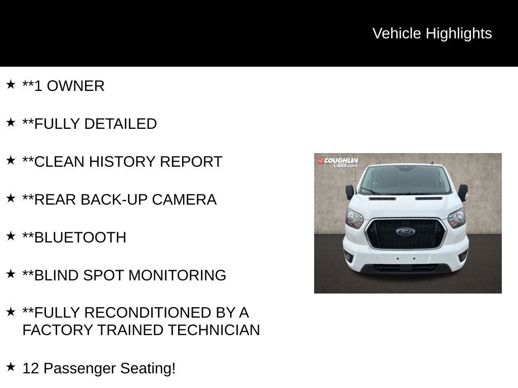 2023 Ford Transit-350 XLT
