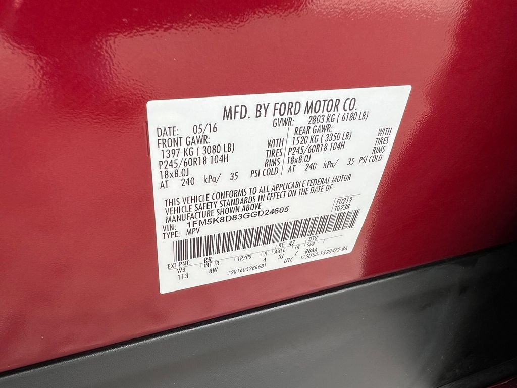2016 Ford Explorer XLT