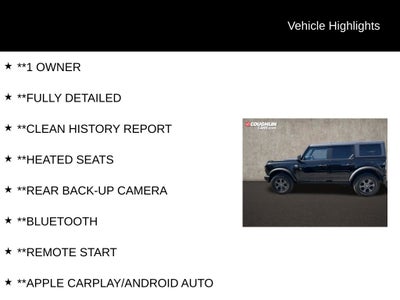 2023 Ford Bronco Big Bend