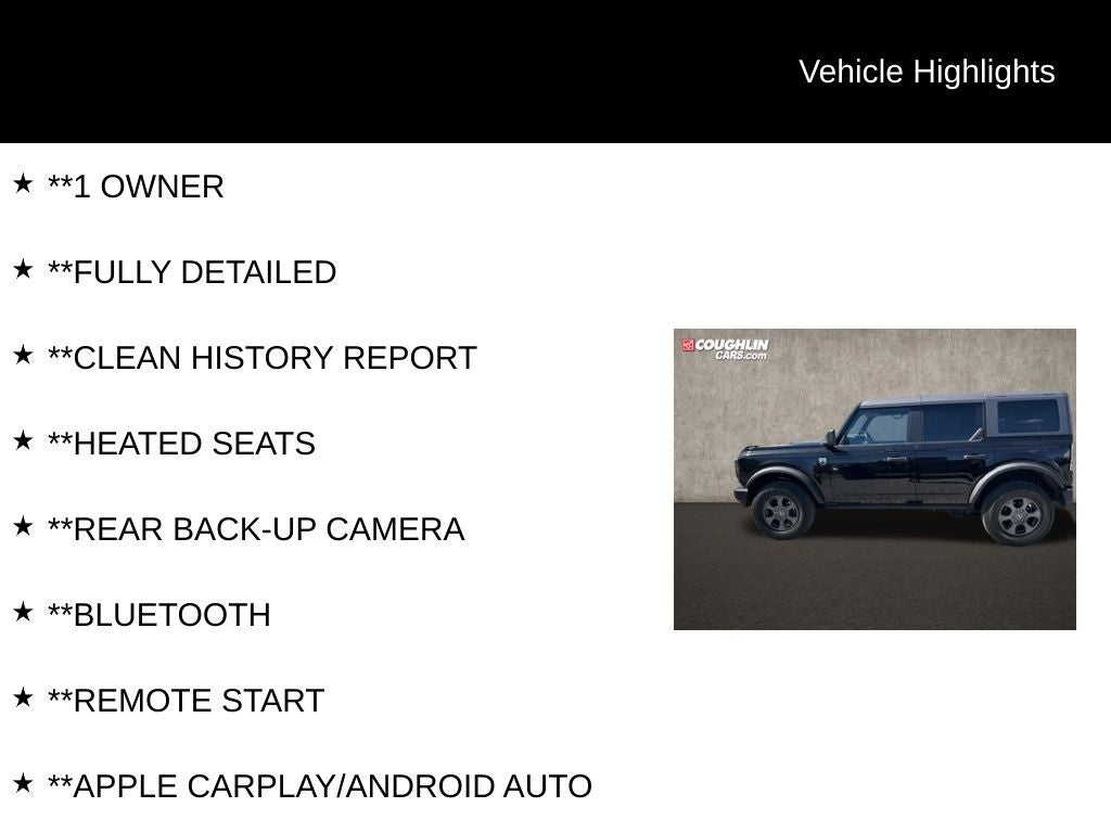 2023 Ford Bronco Big Bend