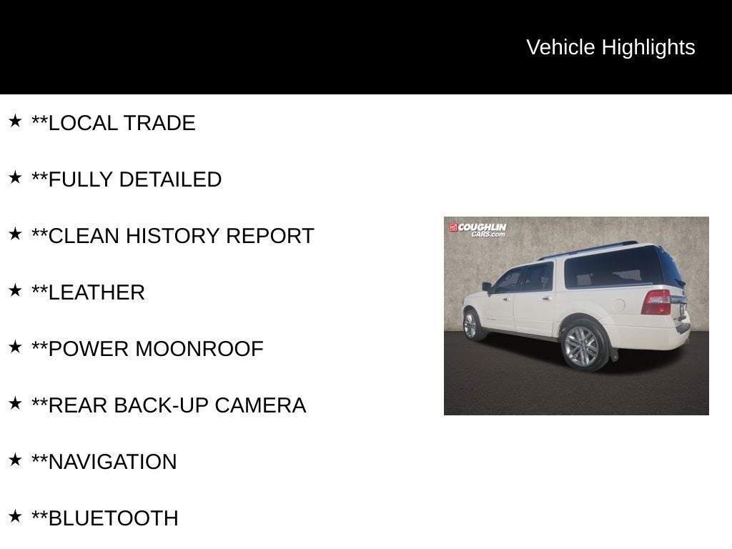 2017 Ford Expedition EL Platinum