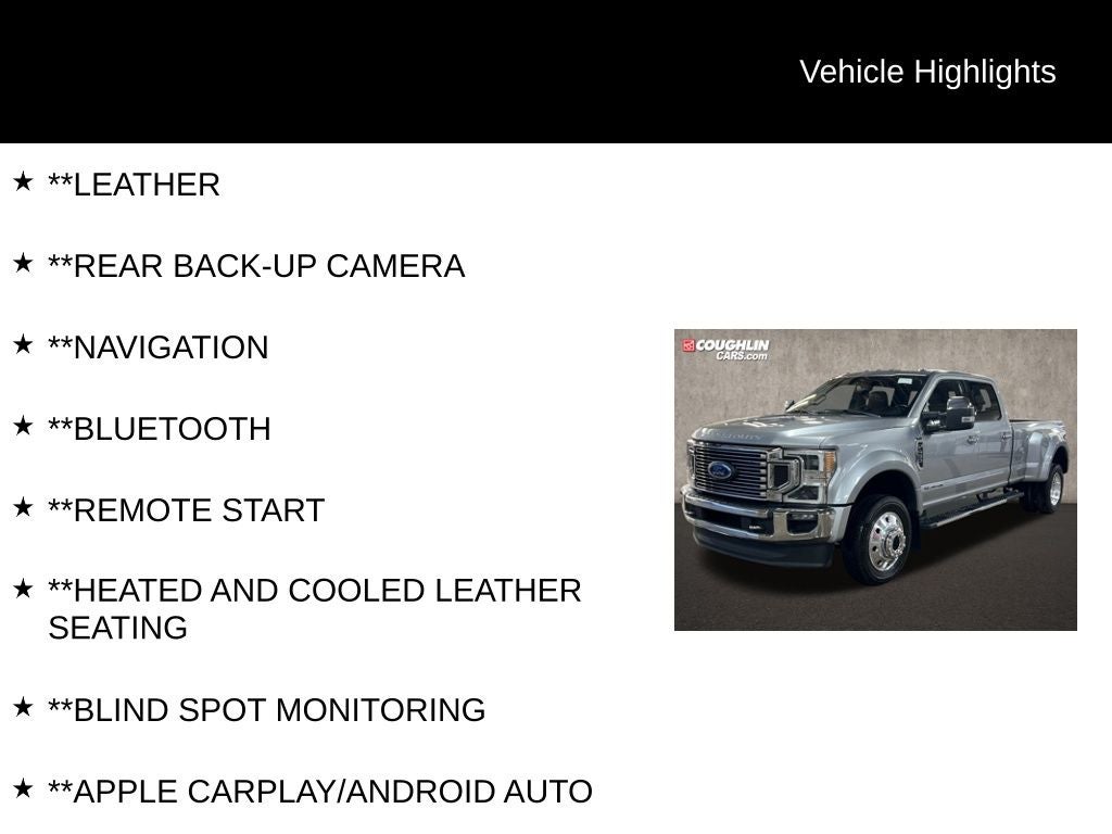 2021 Ford F-450SD Lariat DRW FX4