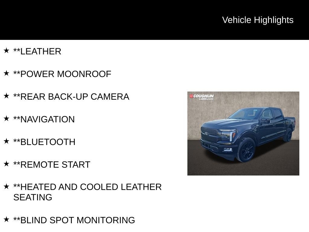 2024 Ford F-150 Platinum FX4