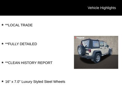 2011 Jeep Wrangler Unlimited Sport