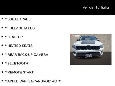 2019 Jeep Compass Trailhawk