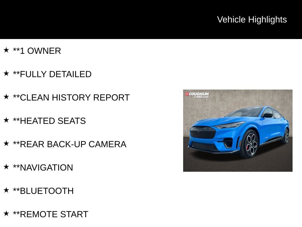 2023 Ford Mustang Mach-E GT