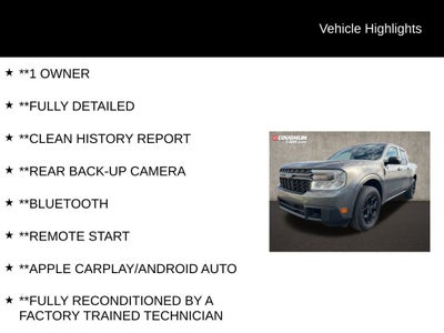 2023 Ford Maverick XLT FX4