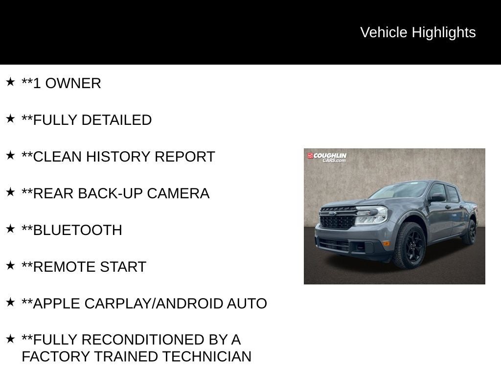 2023 Ford Maverick XLT FX4