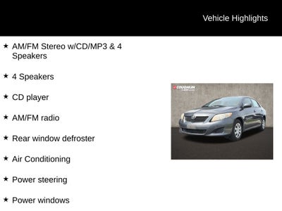 2010 Toyota Corolla Base