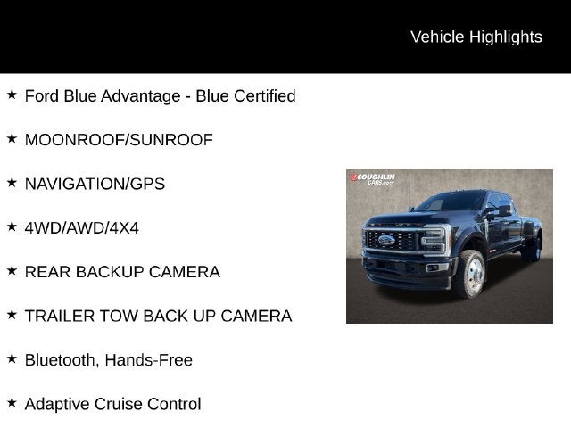 2025 Ford F-450SD Platinum DRW