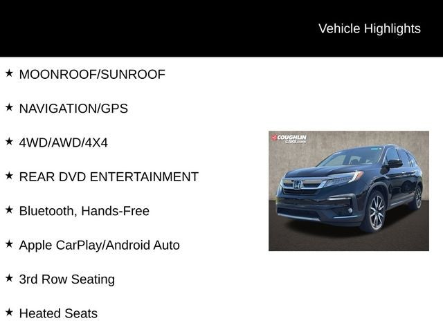 2021 Honda Pilot Touring 7 Passenger