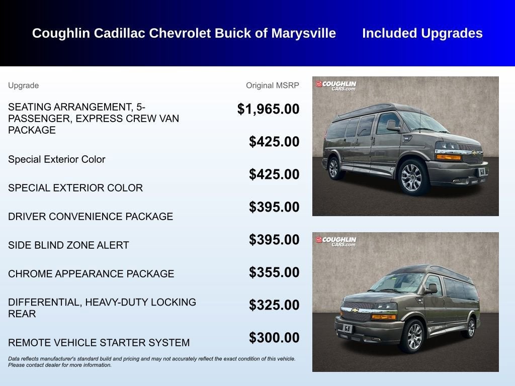 2023 Chevrolet Express Cargo 2500 WT
