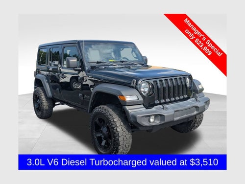 2022 Jeep Wrangler Unlimited Sport S