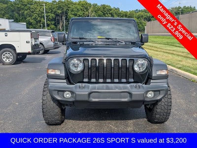2022 Jeep Wrangler Unlimited Sport S