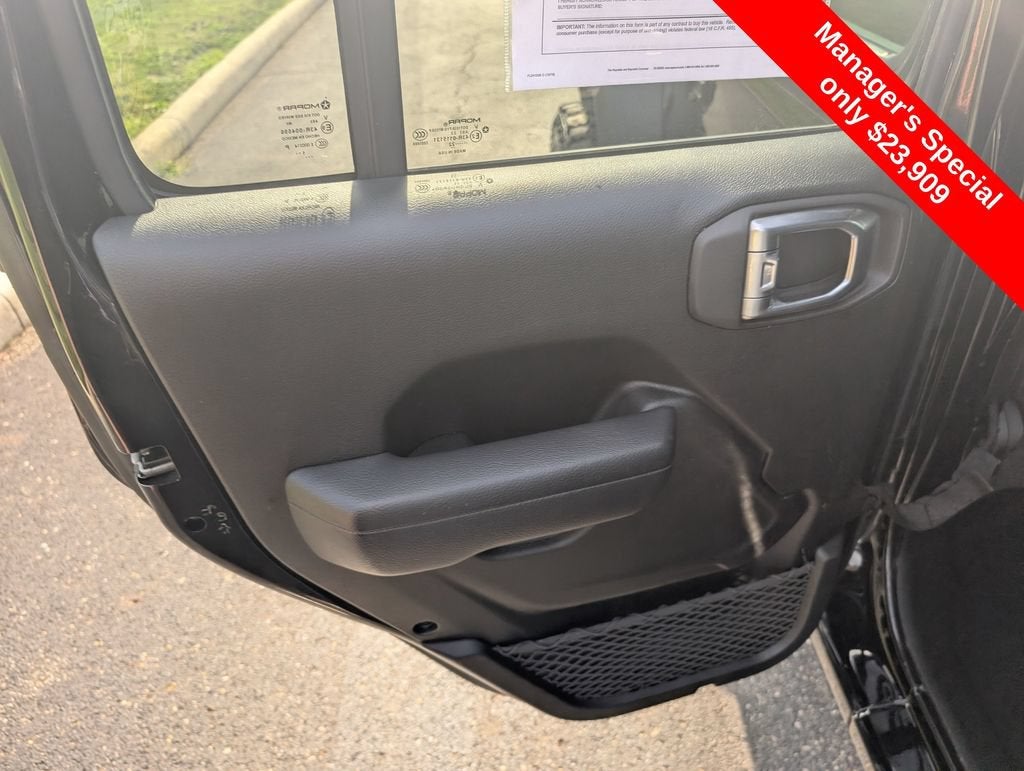 2022 Jeep Wrangler Unlimited Sport S