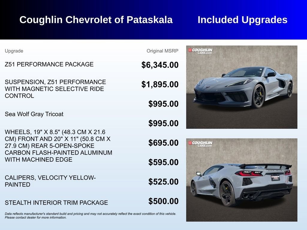 2025 Chevrolet Corvette Stingray 2LT