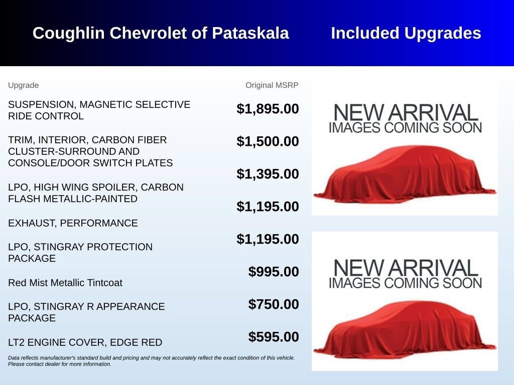 2026 Chevrolet Corvette Stingray 3LT