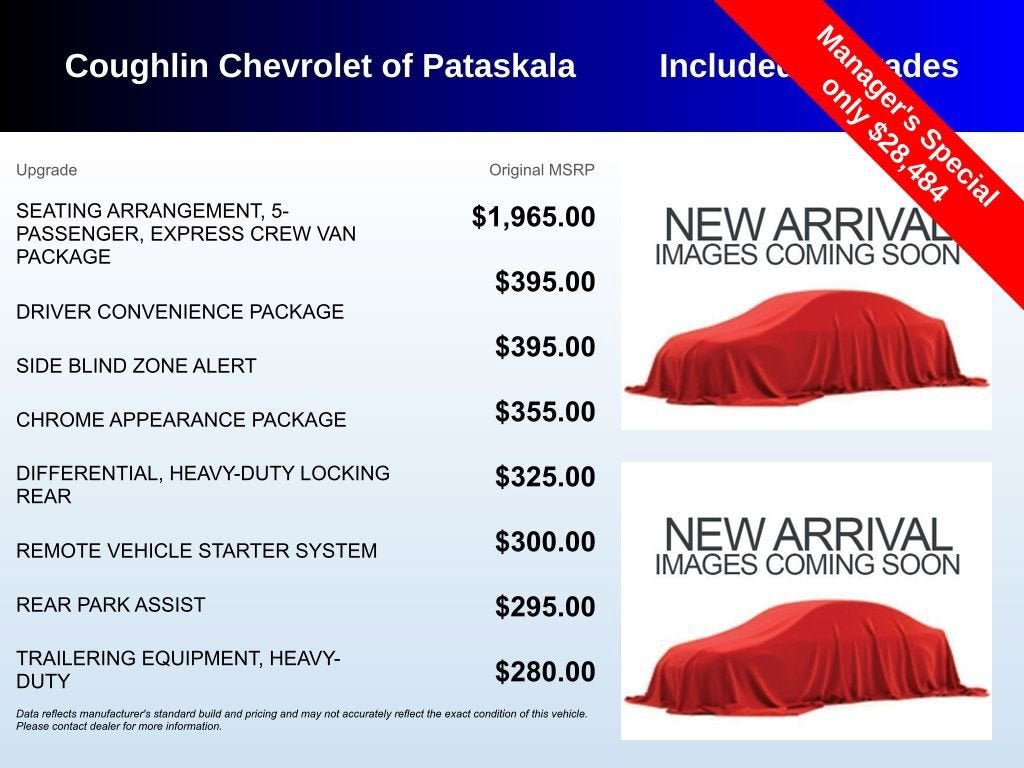 2023 Chevrolet Express Cargo 2500 WT