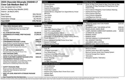 2025 Chevrolet Silverado 2500 HD LT