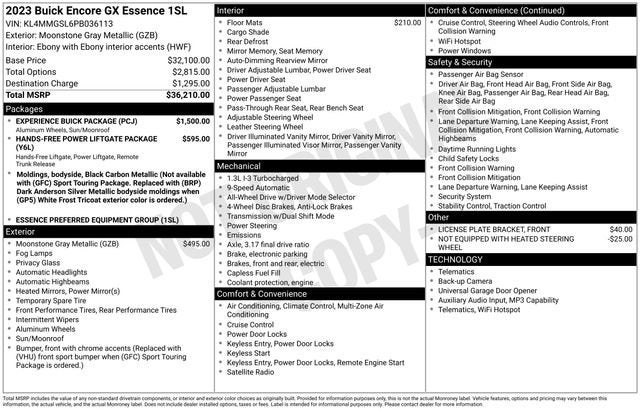 2023 Buick Encore GX Essence